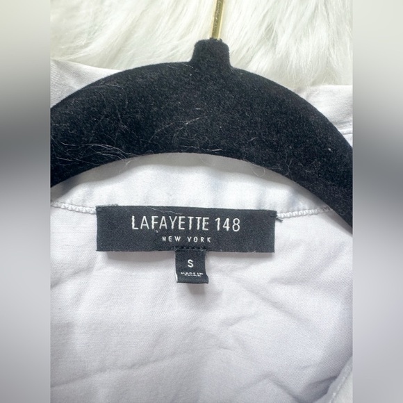 Women’s Lafayette 148 New York Casual Button Down Shirt Dress SMALL - Picture 2 of 3